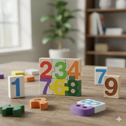 لعبة تركيب الأرقام