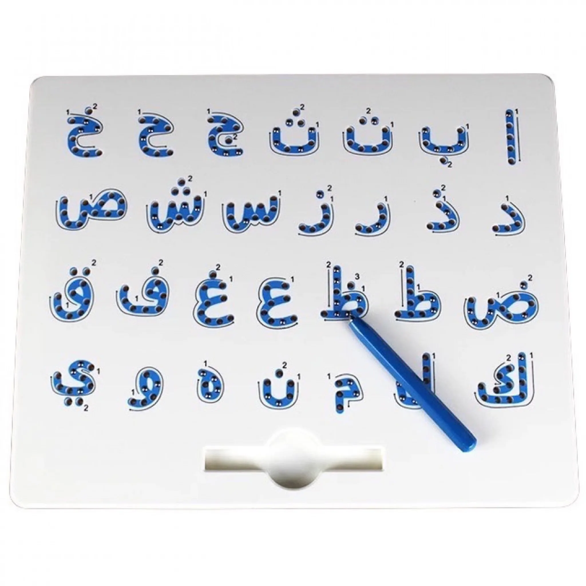 لوحة الحروف والأرقام المغناطيسية